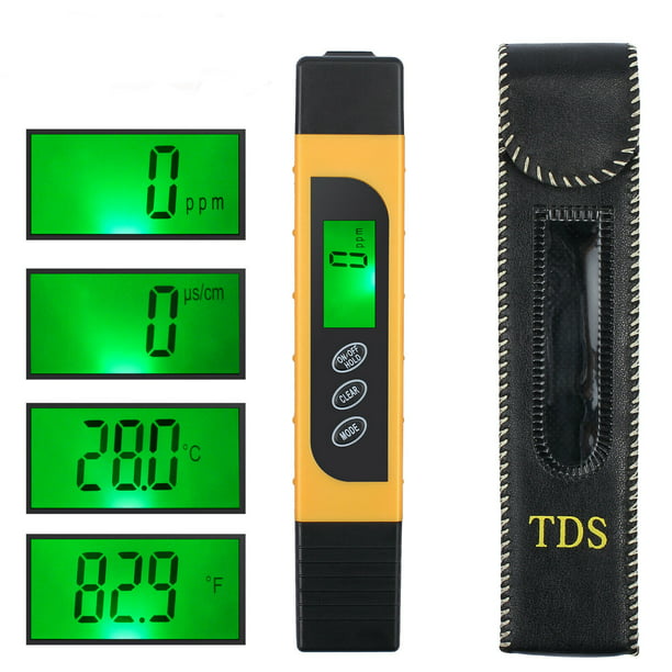Water Quality Tester,TDS Meter,EC Meter&Temperature Meter 3in1 Accurate&Reliable